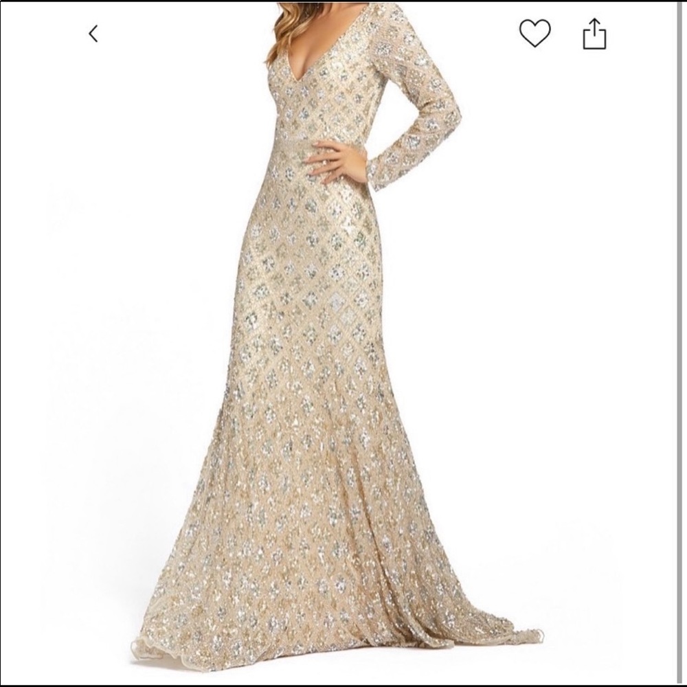 Mac Duggal gown
